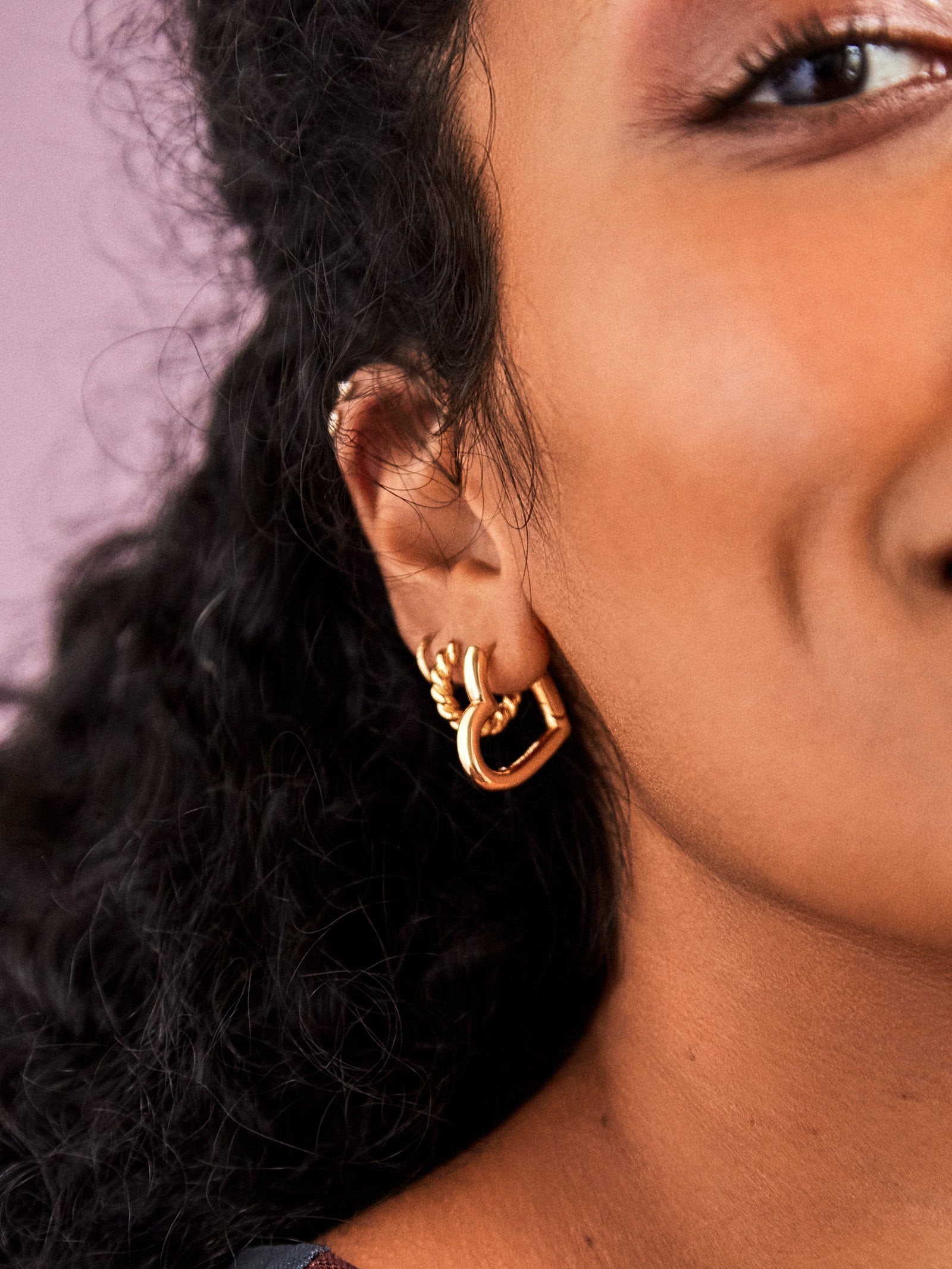 Velma Earrings - Gold - Image 2