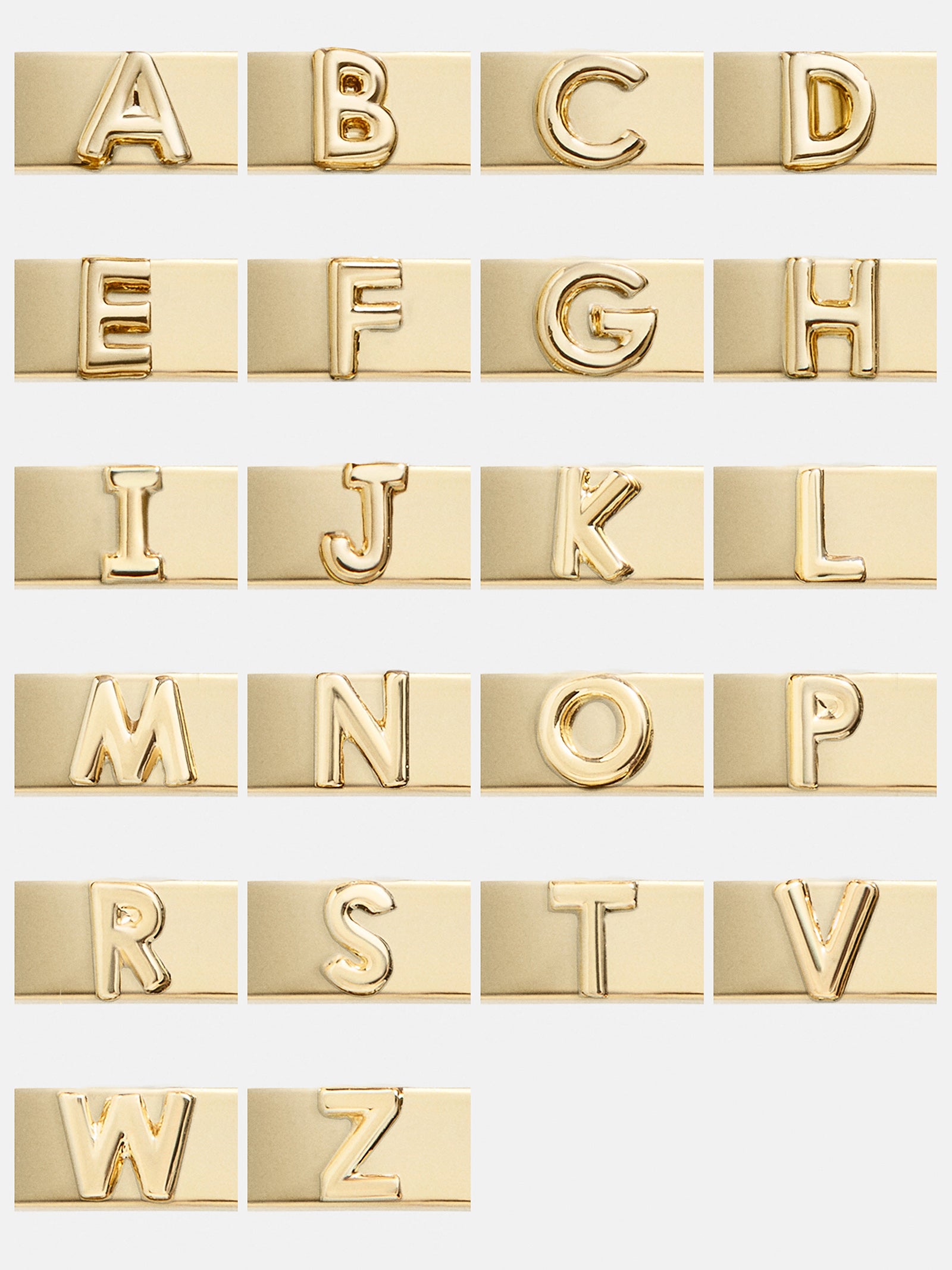 Initial Cuff Bracelet - Gold Letter - Image 25