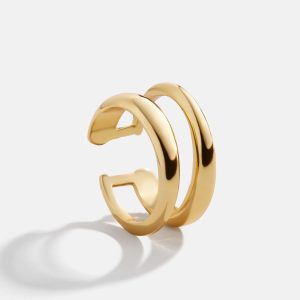 Denise 18K Gold Ear Cuff - Gold