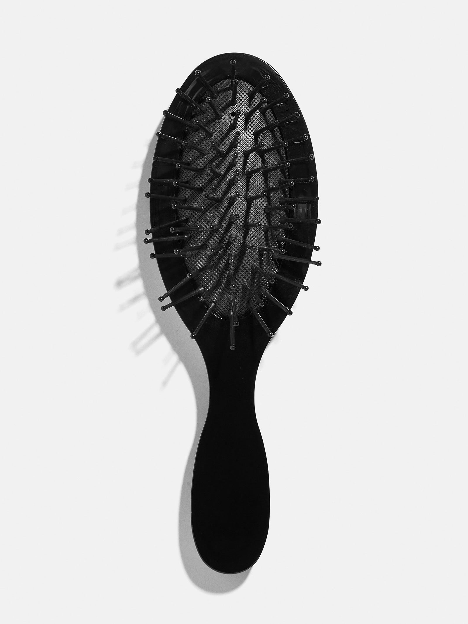 Mini Block Font Custom Hair Brush - Black/White - Image 3