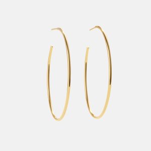 Verbena 18K Gold Earrings - 40MM