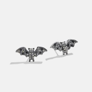 Batty About You Stud Earrings - Bat