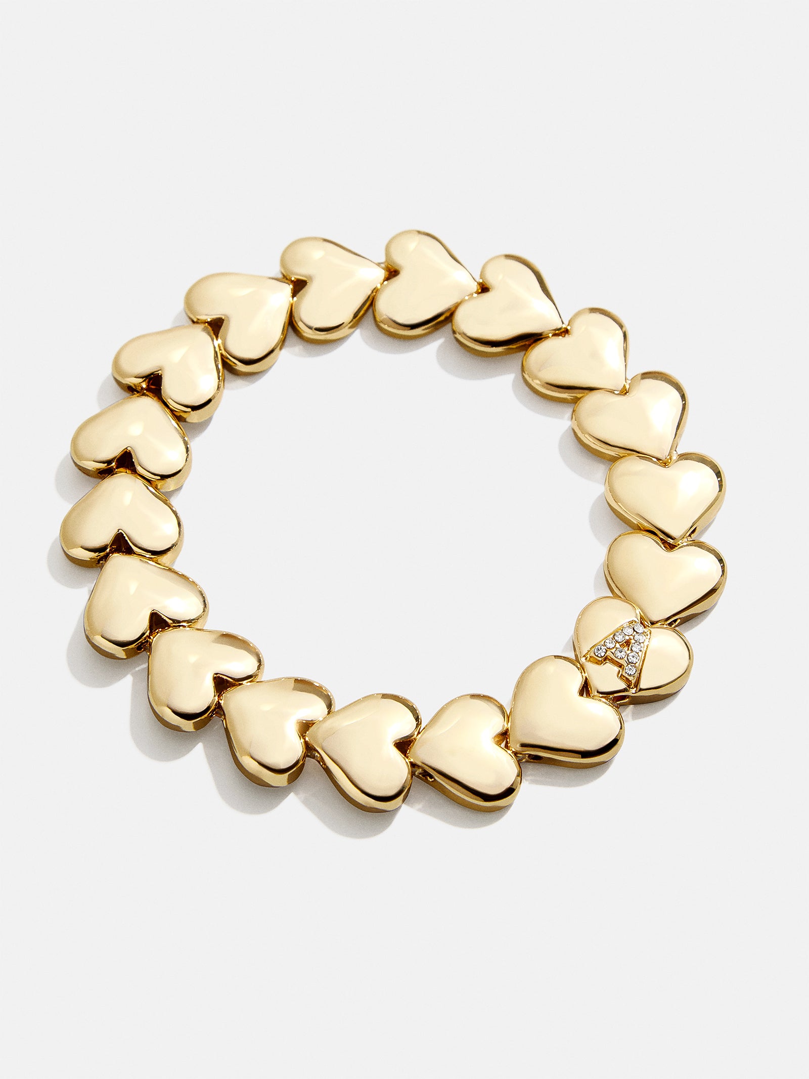Caroline Initial Bracelet - Gold/Pav?? - Image 3