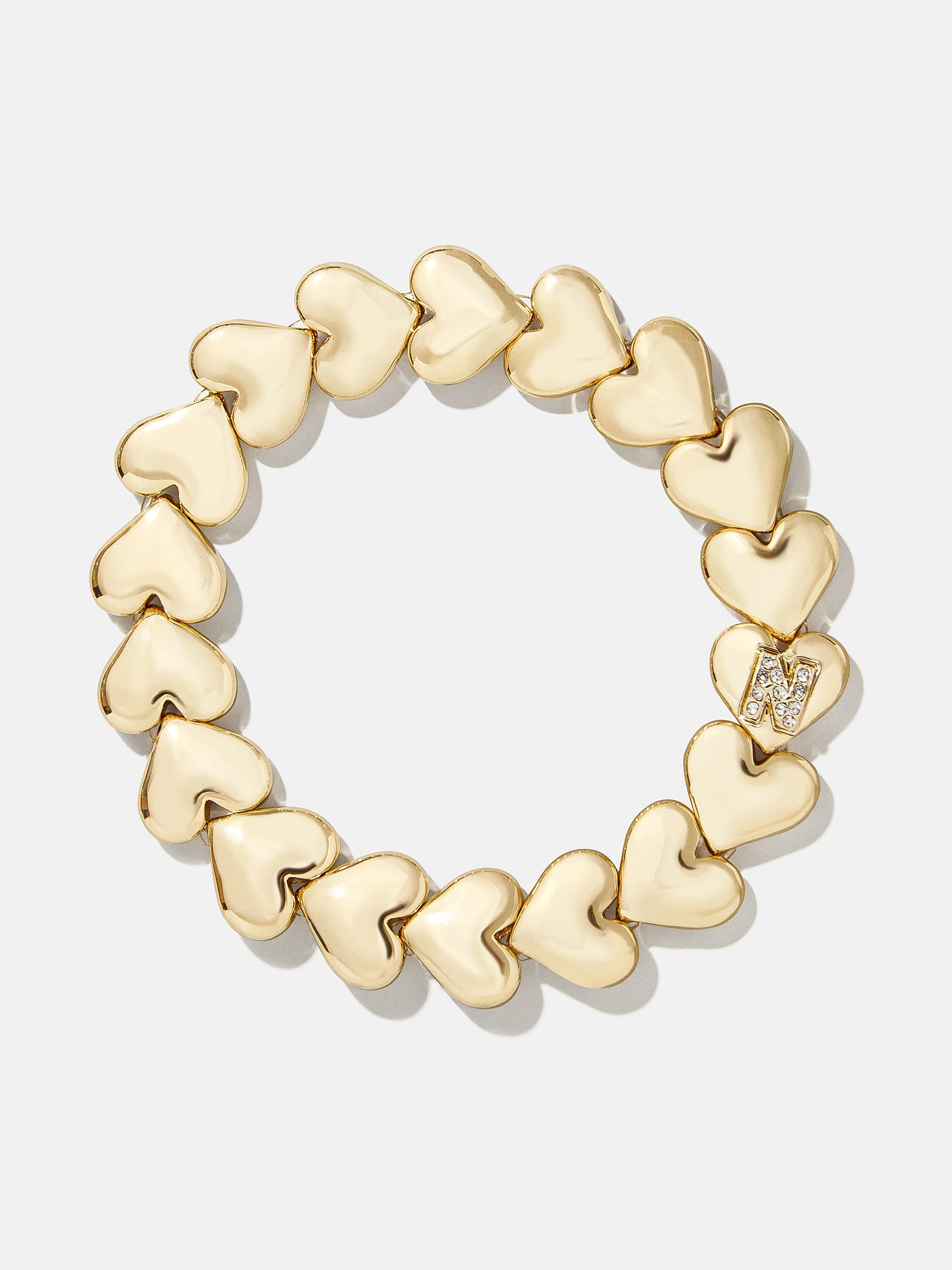 Caroline Initial Bracelet - Gold/Pav?? - Image 16
