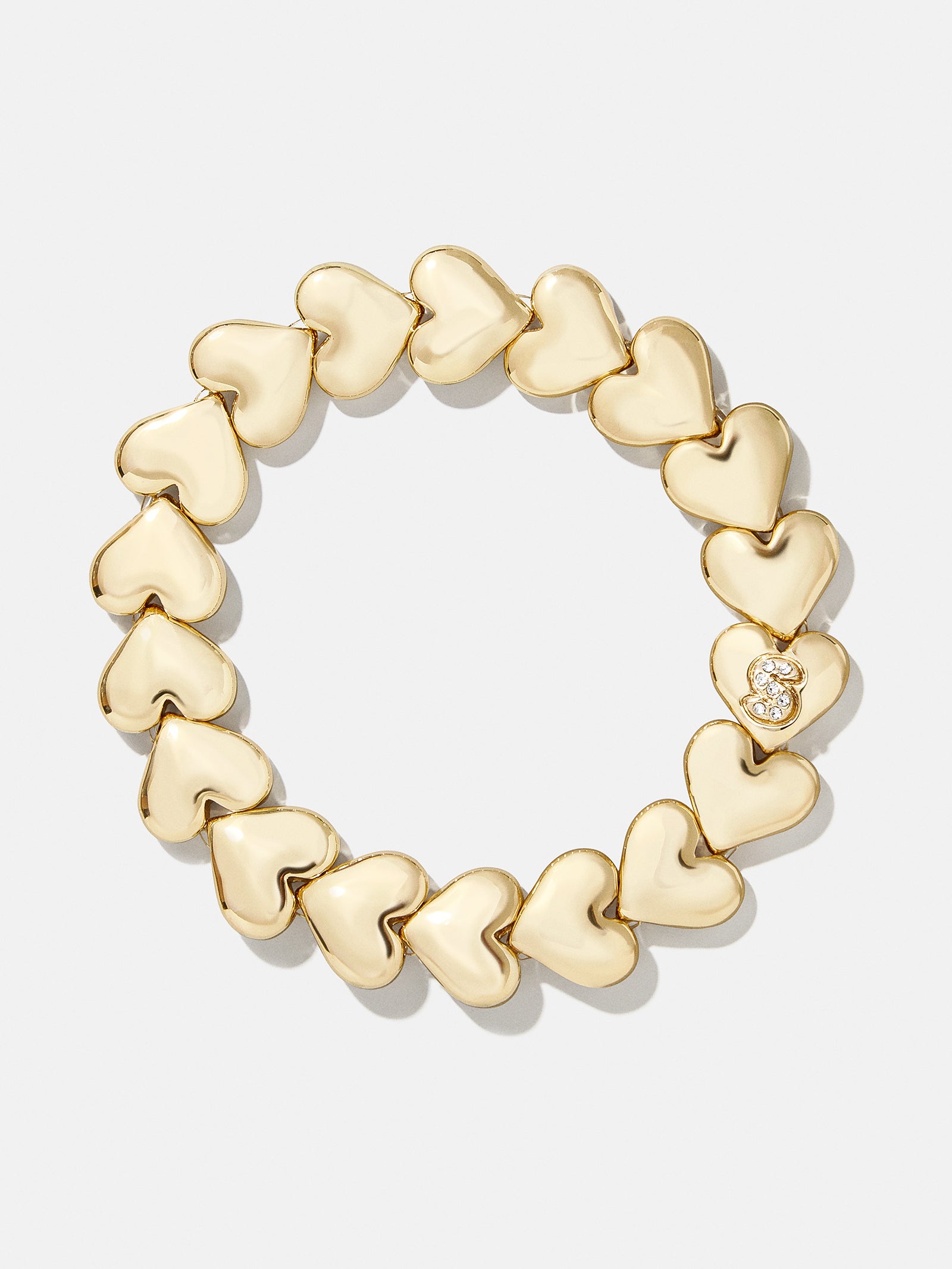 Caroline Initial Bracelet - Gold/Pav?? - Image 21