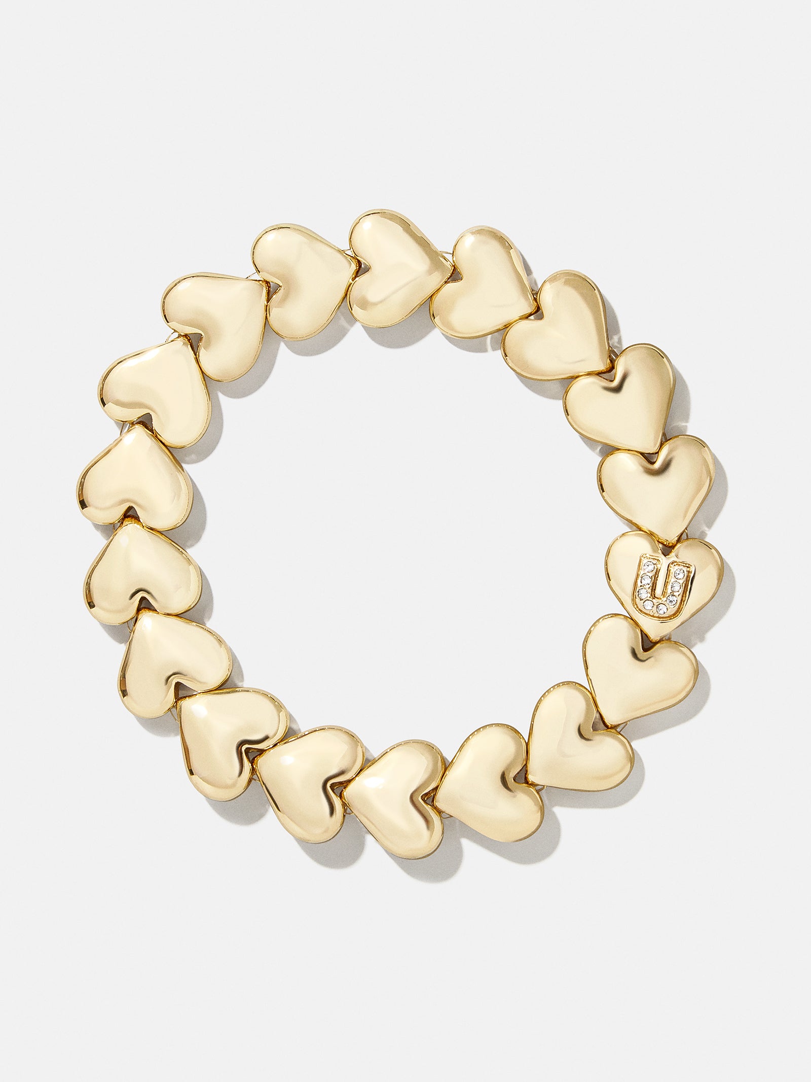 Caroline Initial Bracelet - Gold/Pav?? - Image 23
