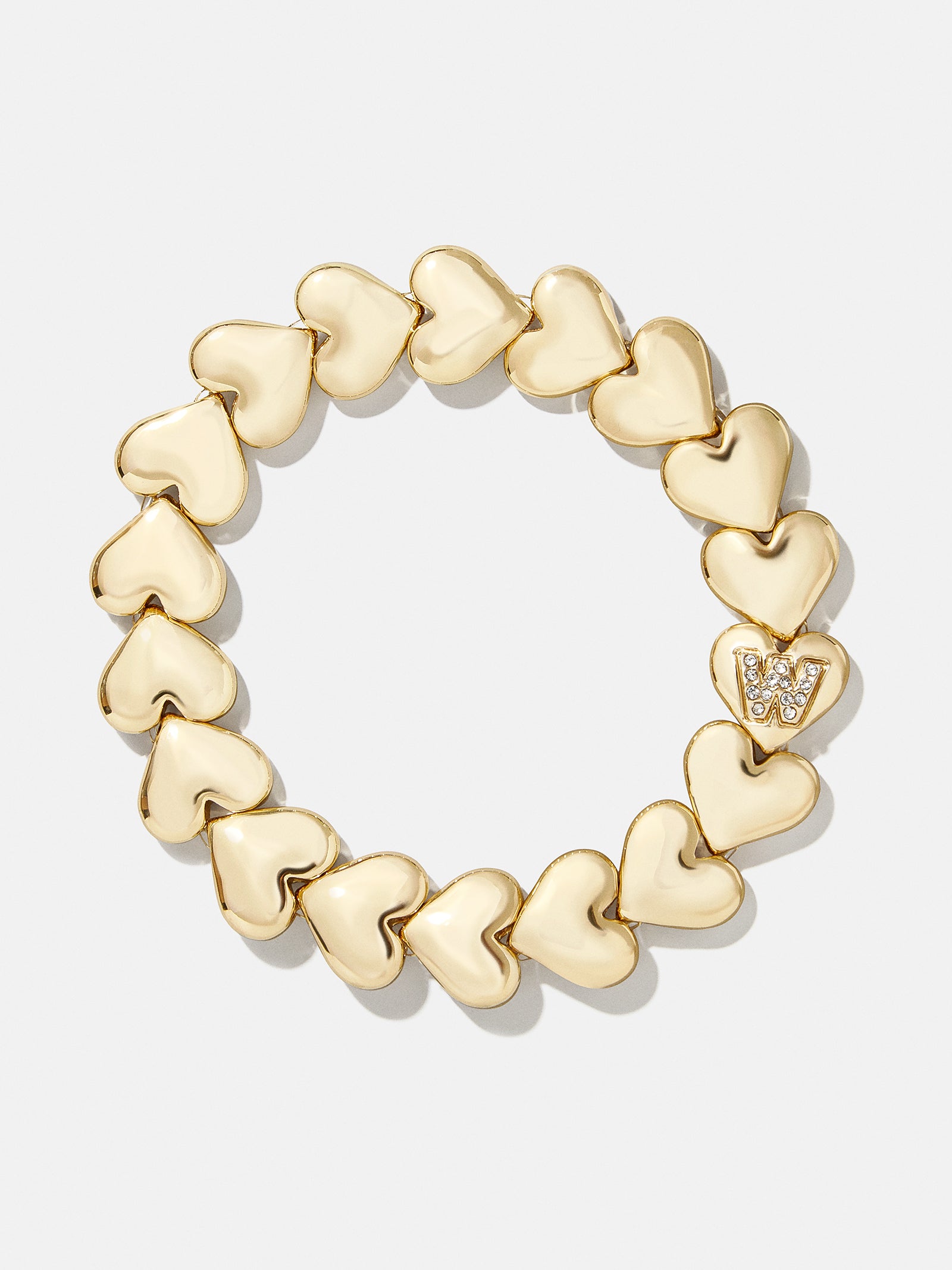 Caroline Initial Bracelet - Gold/Pav?? - Image 25
