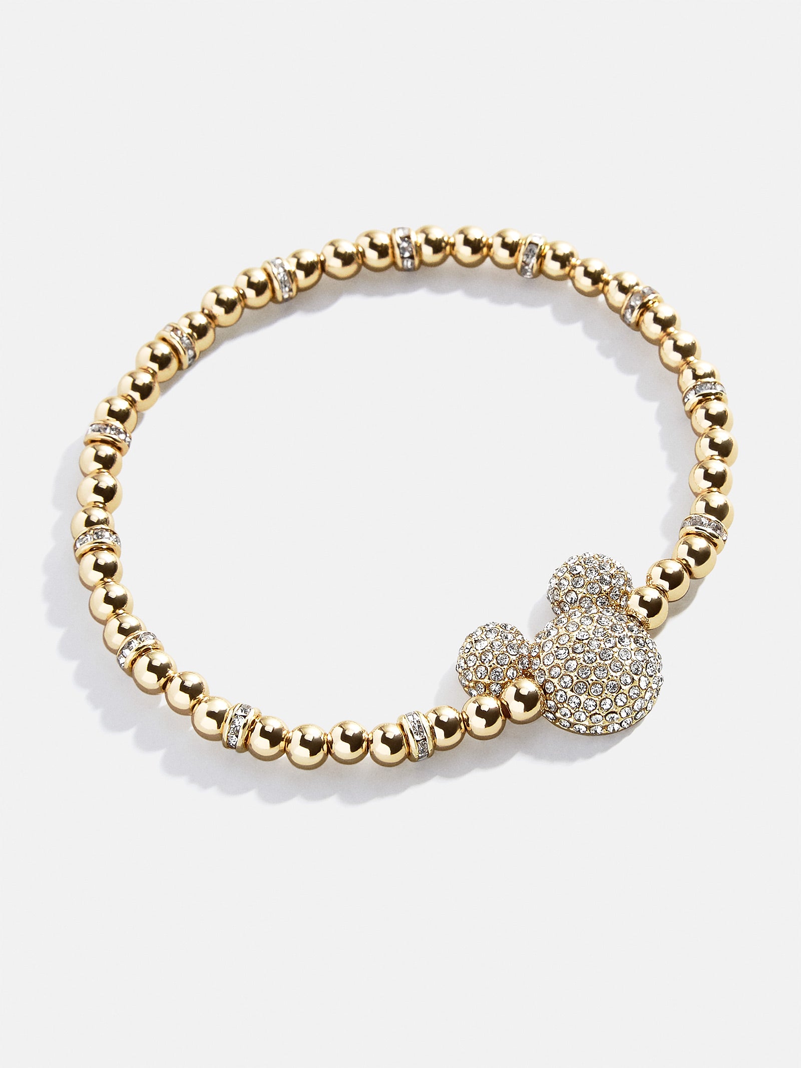 Mickey Mouse Disney Pav?? Bracelet - Gold/Pav?? - Image 3
