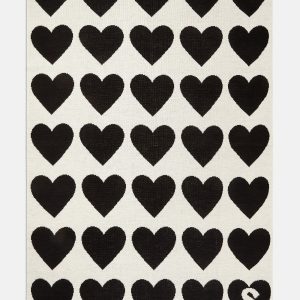 Wrapped in Love Custom Blanket - White/Black