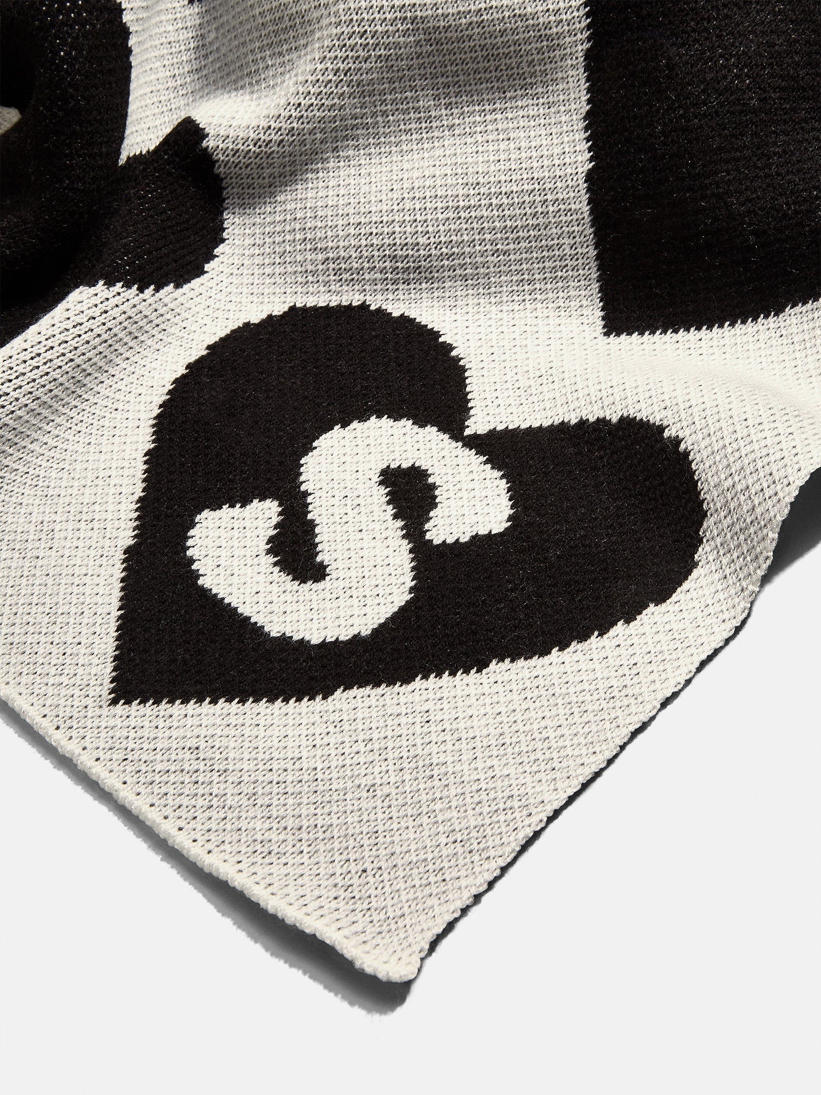 Wrapped in Love Custom Blanket - White/Black - Image 3