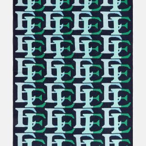 Got Your Back Custom Blanket - Blue/Green