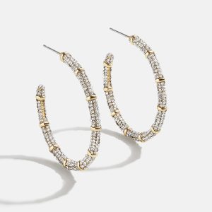 Clarissa Earrings - Gold/Pav??