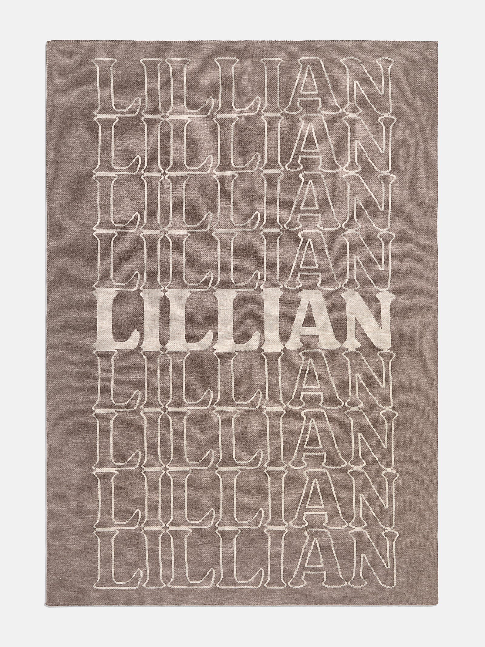 In the Bag Custom Blanket - Brown/Tan