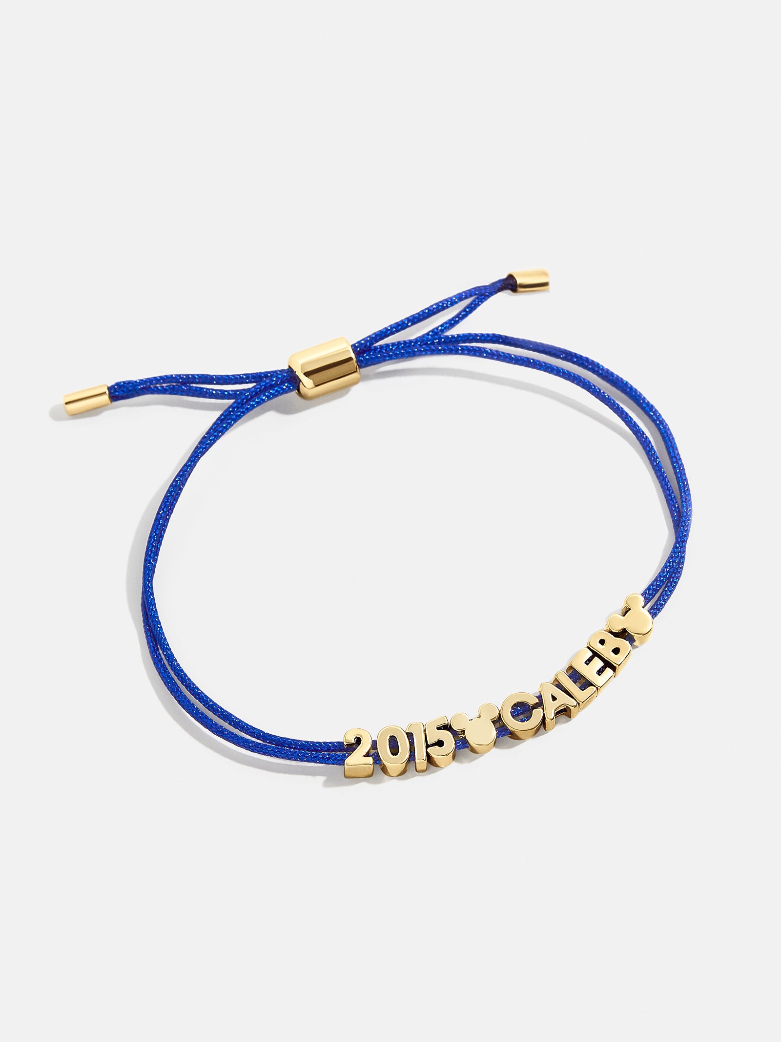 Disney Mickey Mouse Custom Cord Bracelet - Blue - Image 3