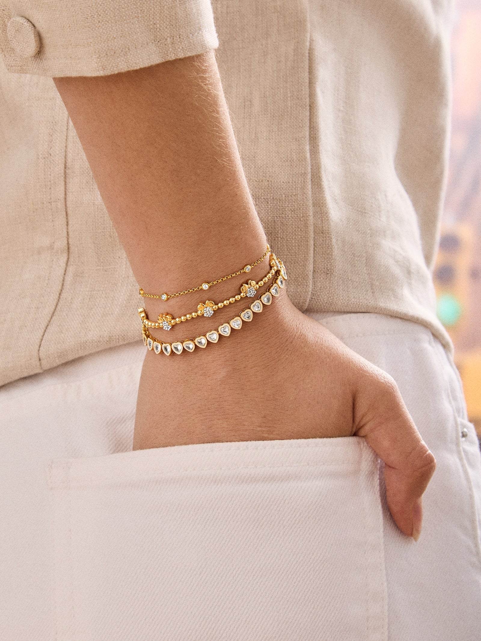 Minnie Mouse Disney Pav?? Cuff Bracelet - Minnie Mouse - Image 2