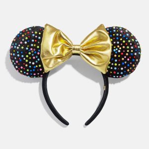 Minnie Mouse Disney Multicolored Gem Ears Headband - Minnie Mouse Multicolored Gem Ears