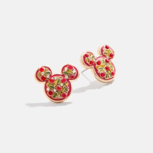 Mickey Mouse Disney Pizza Earrings - Disney Pizza Earrings