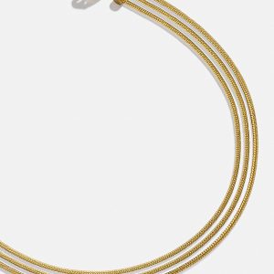 Gemma Waterproof Layered Anklet - Gold