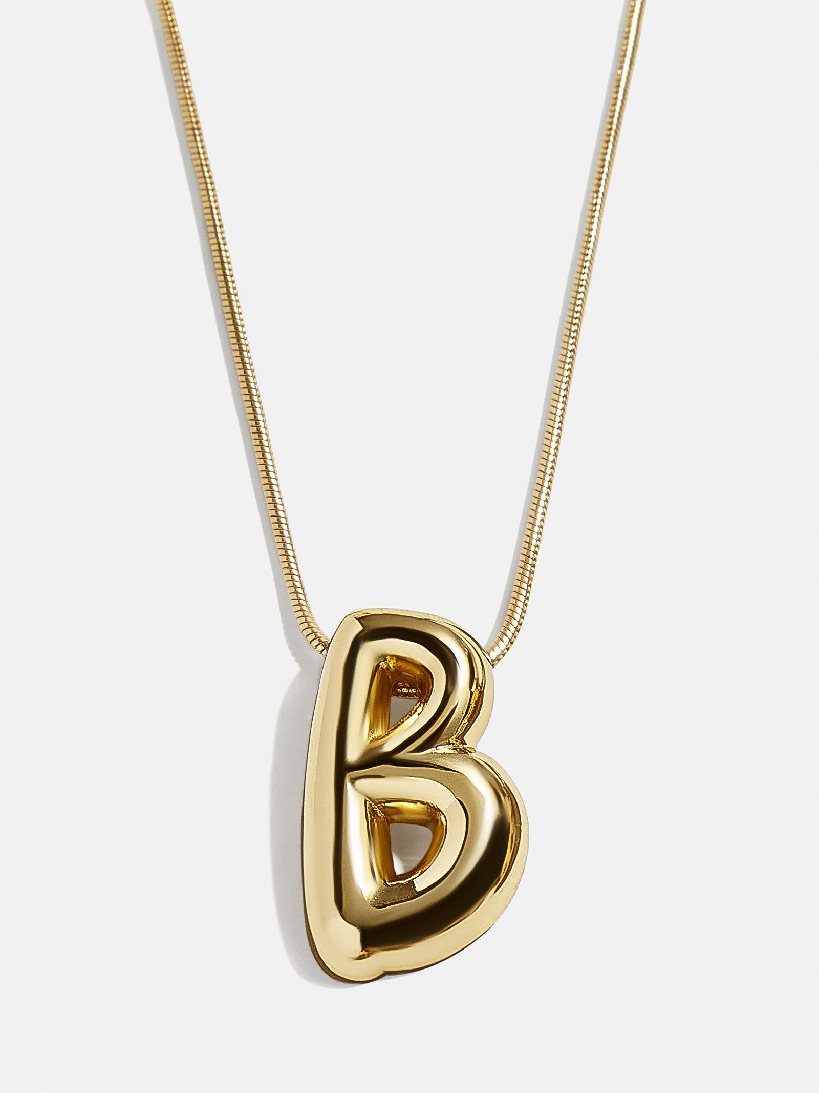 Bubble Initial Necklace - Image 3