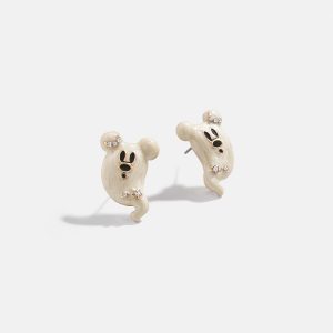 Mickey Mouse Disney Ghost Stud Earrings - Ghost