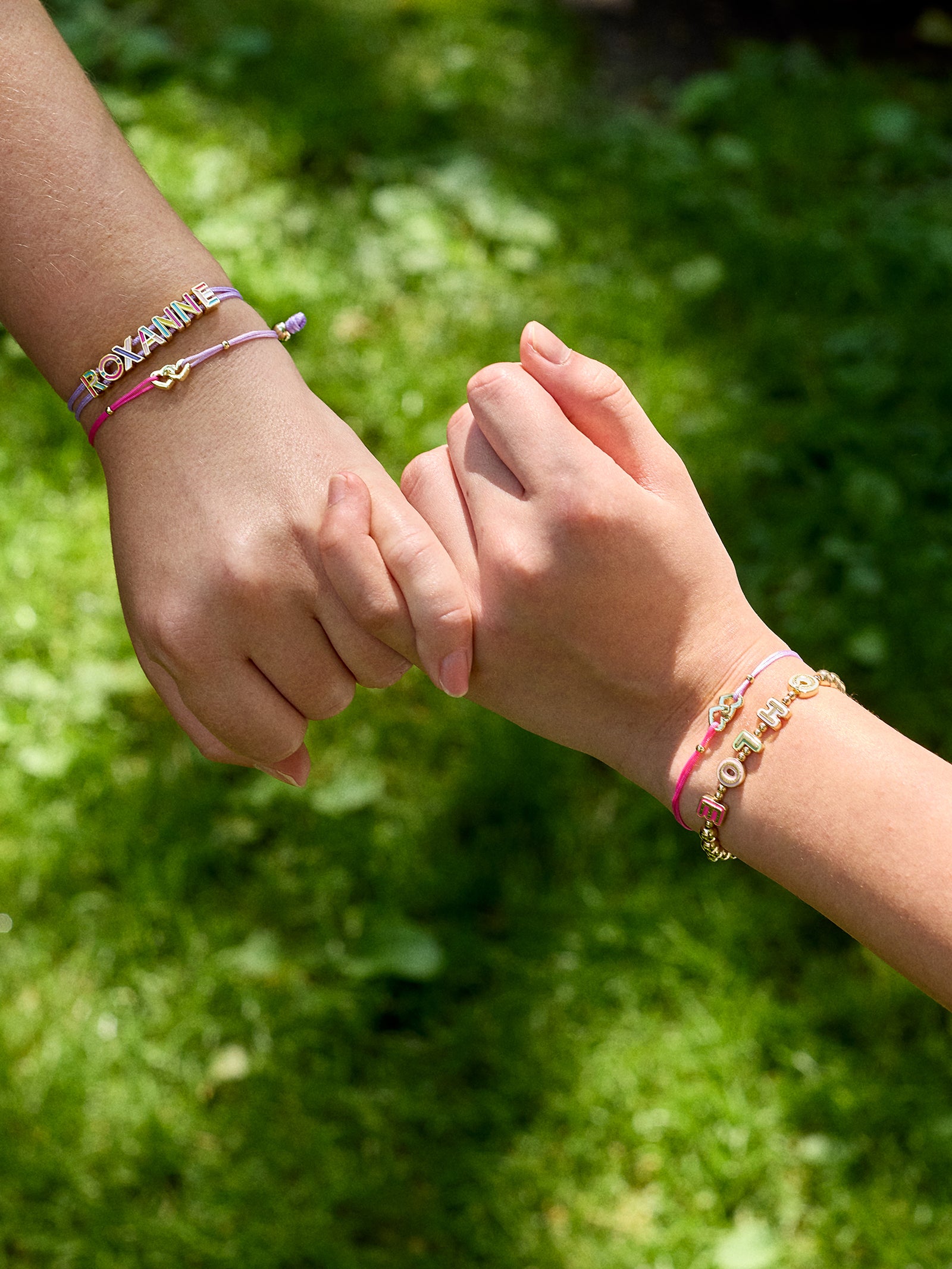 Kids' Forever Friends Bracelet Set - Purple/Pink - Image 3