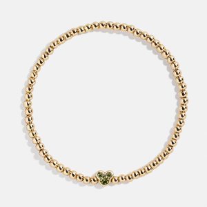 Disney Mickey Mouse Birthstone Pisa Bracelet - Peridot