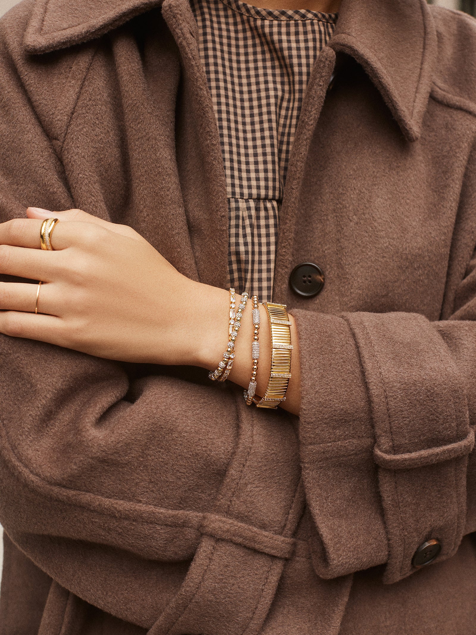 Adeline Bracelet - Gold/Pav?? - Image 2