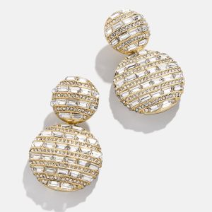 Sloane Earrings - Gold/Pav??