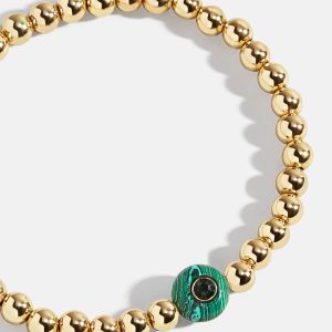 Semi-Precious Birthstone Pisa Bracelet - Emerald