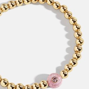 Semi-Precious Birthstone Pisa Bracelet - Light Amethyst