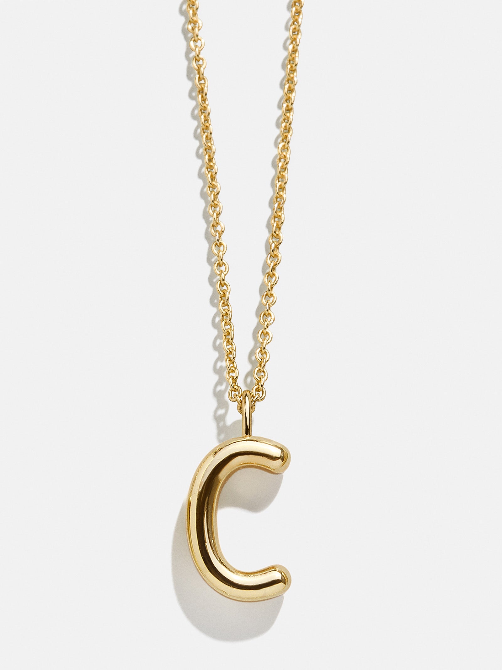 Classic 18K Gold Initial Necklace - 18K Gold - Image 5