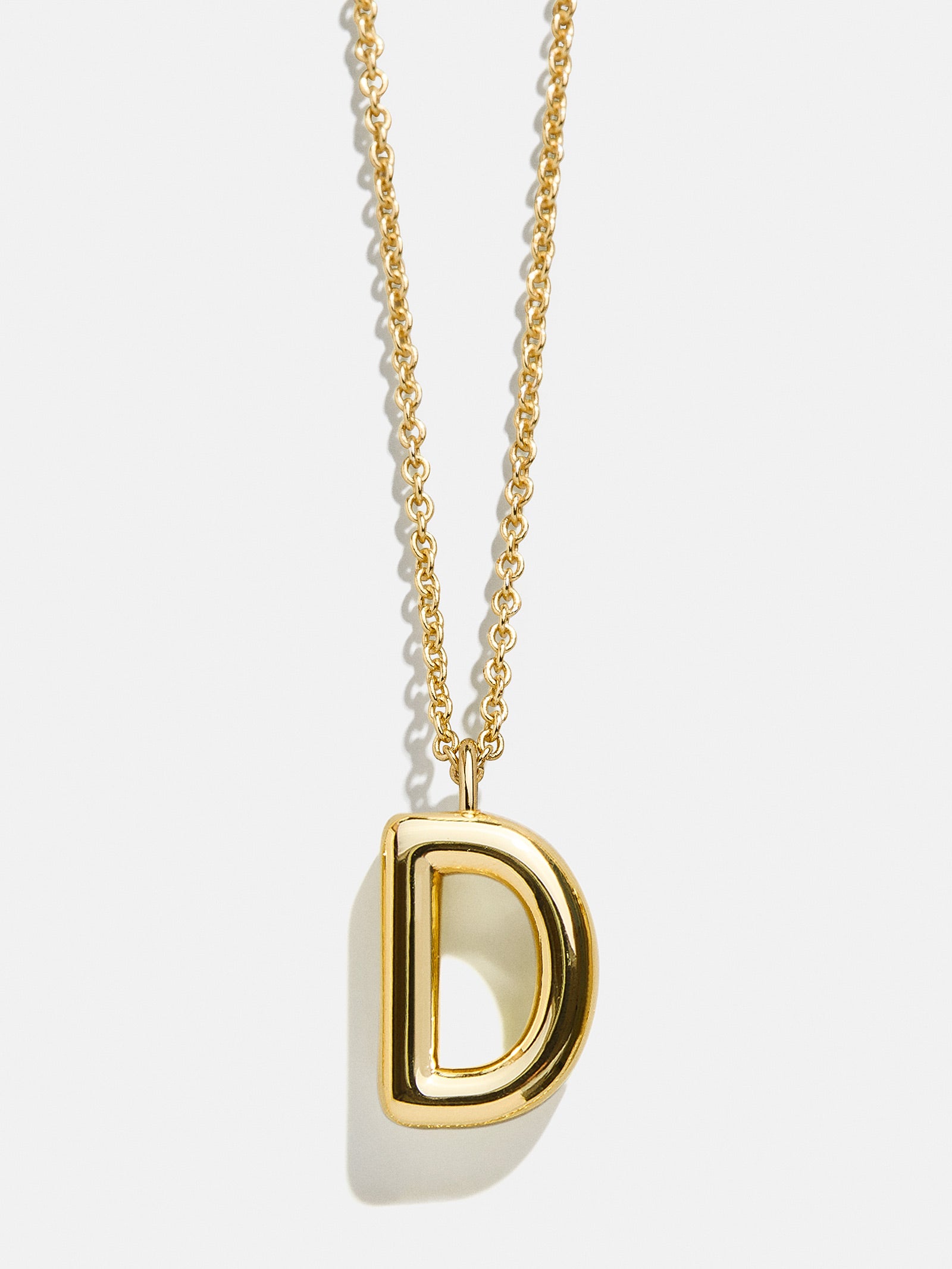 Classic 18K Gold Initial Necklace - 18K Gold - Image 6