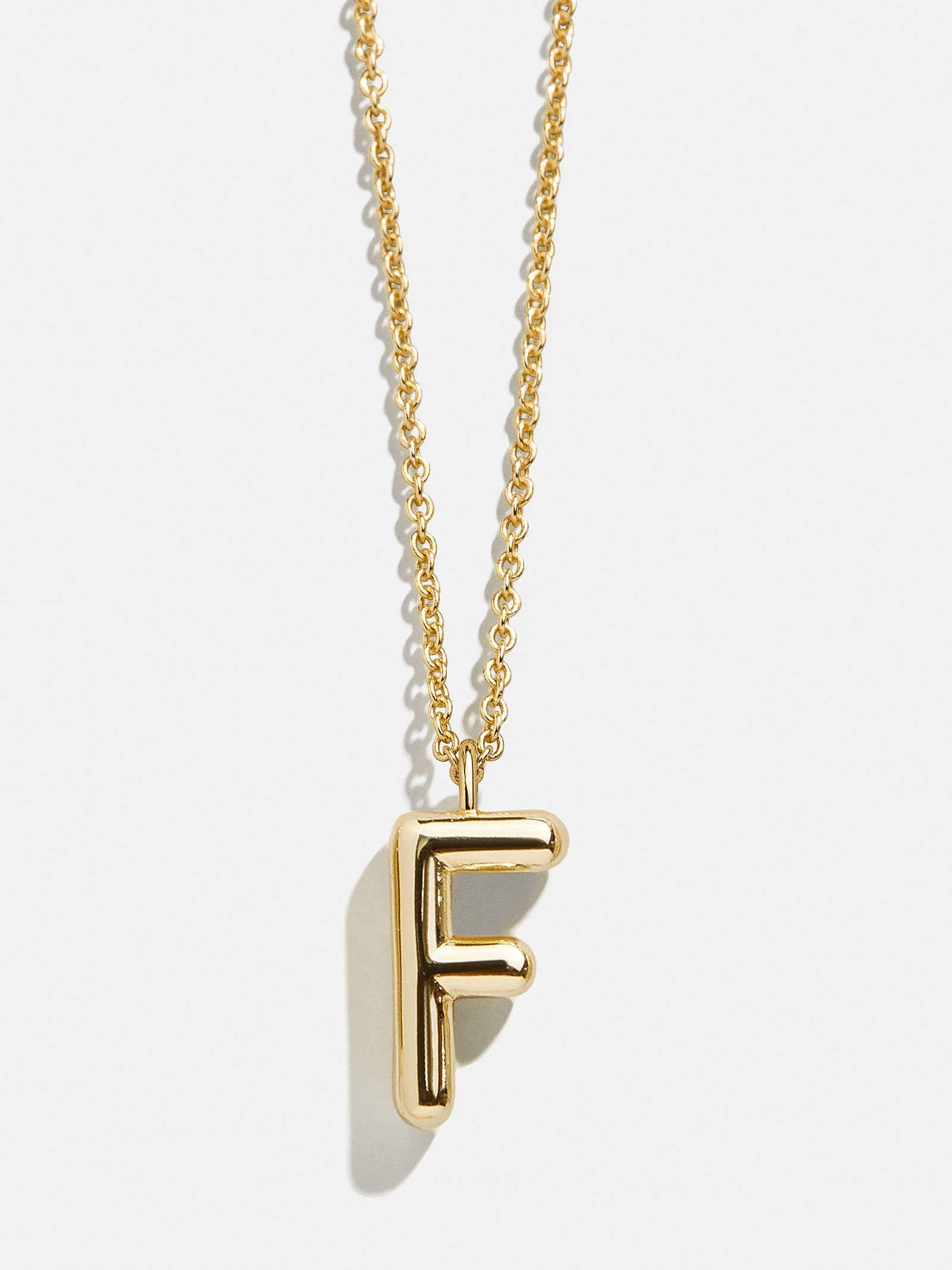 Classic 18K Gold Initial Necklace - 18K Gold - Image 8