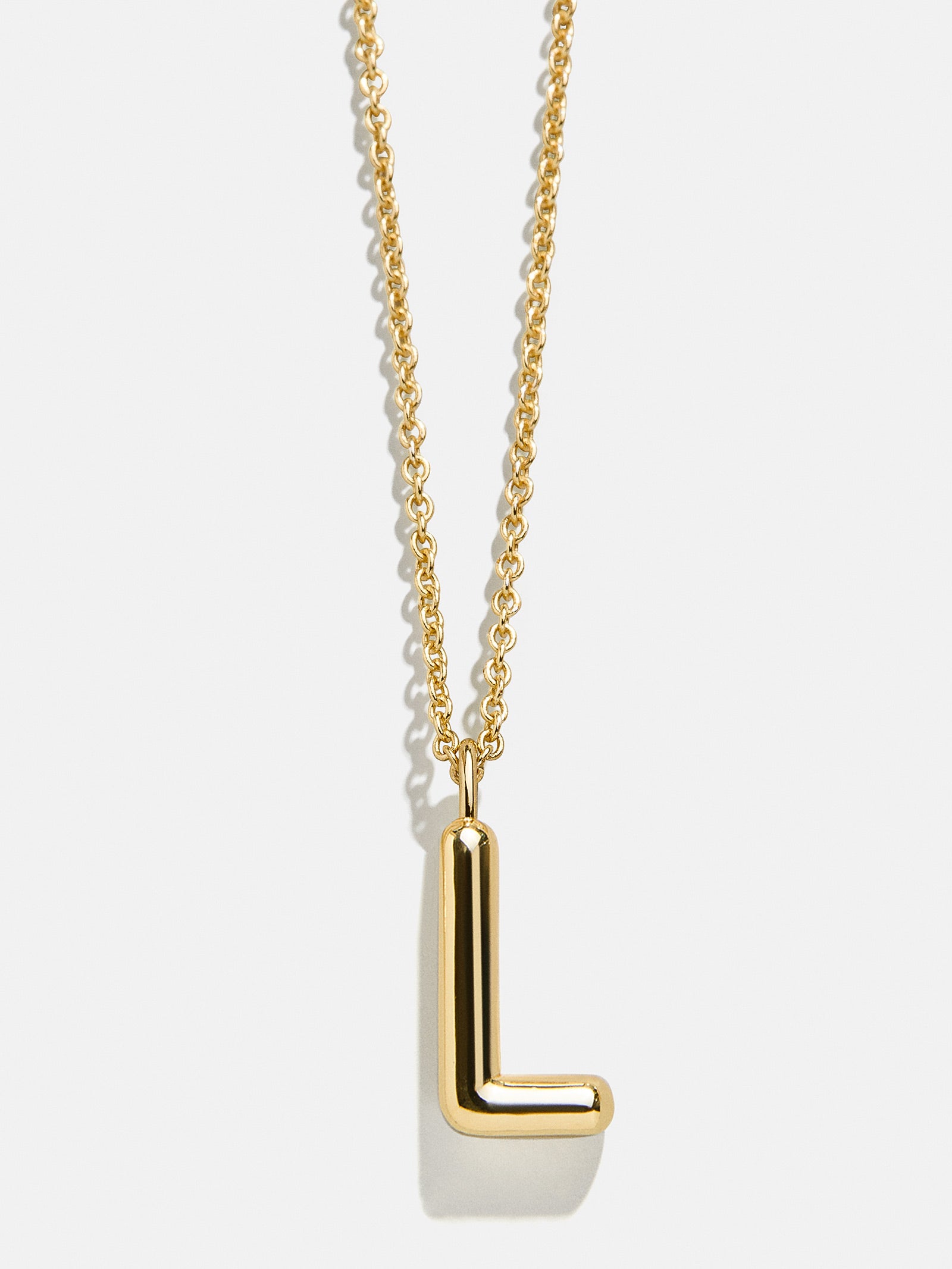 Classic 18K Gold Initial Necklace - 18K Gold - Image 14