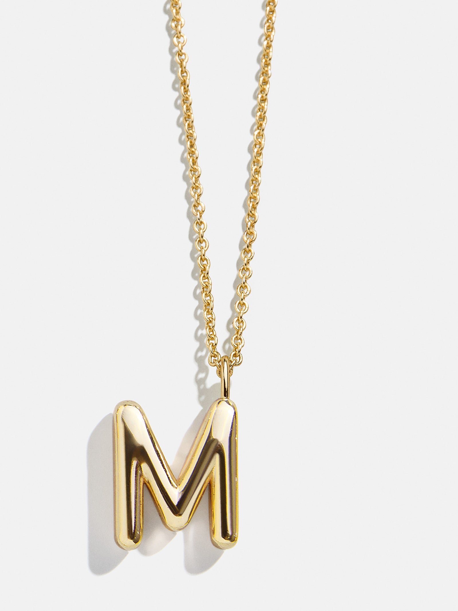 Classic 18K Gold Initial Necklace - 18K Gold - Image 15