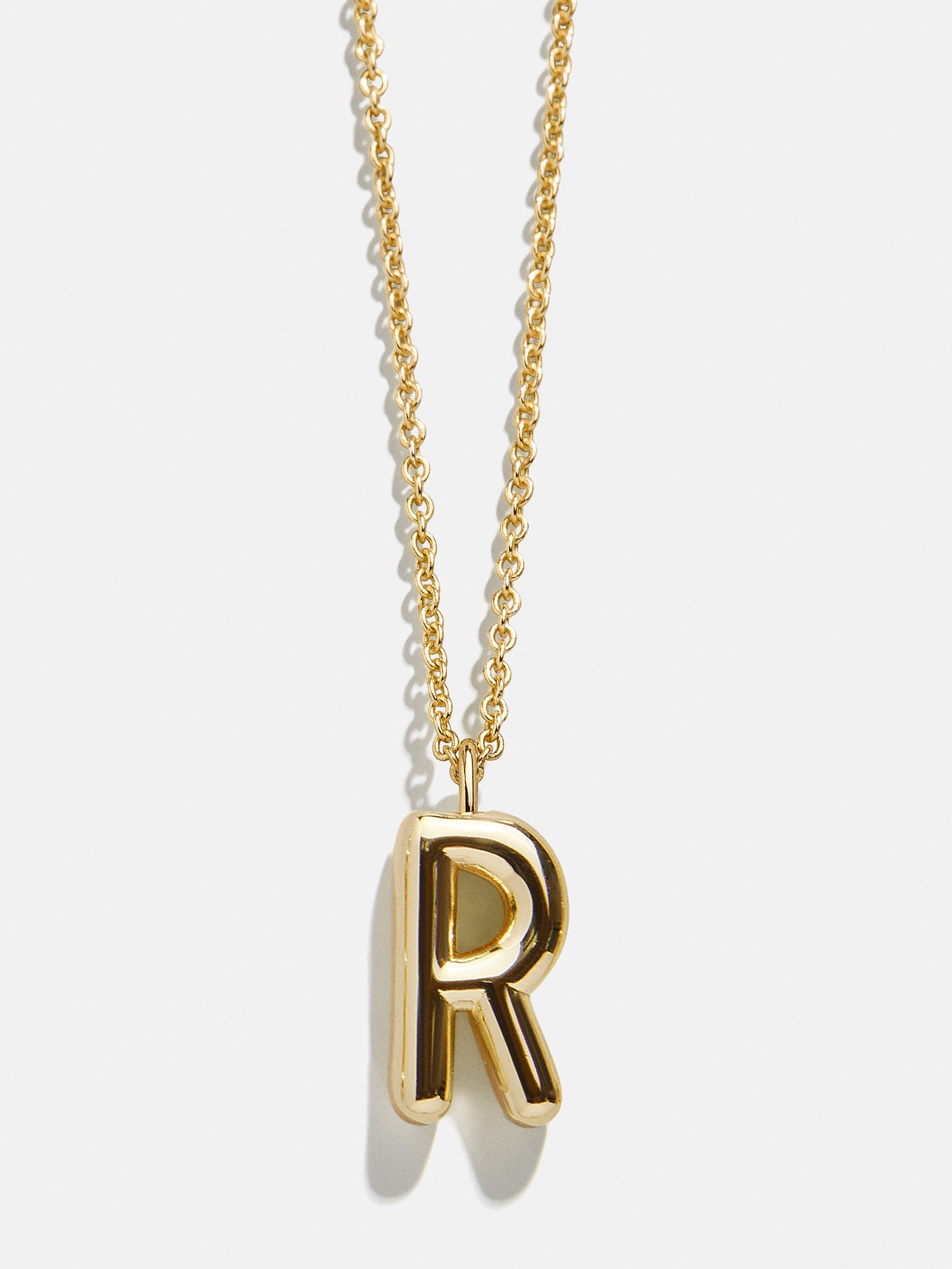 Classic 18K Gold Initial Necklace - 18K Gold - Image 20