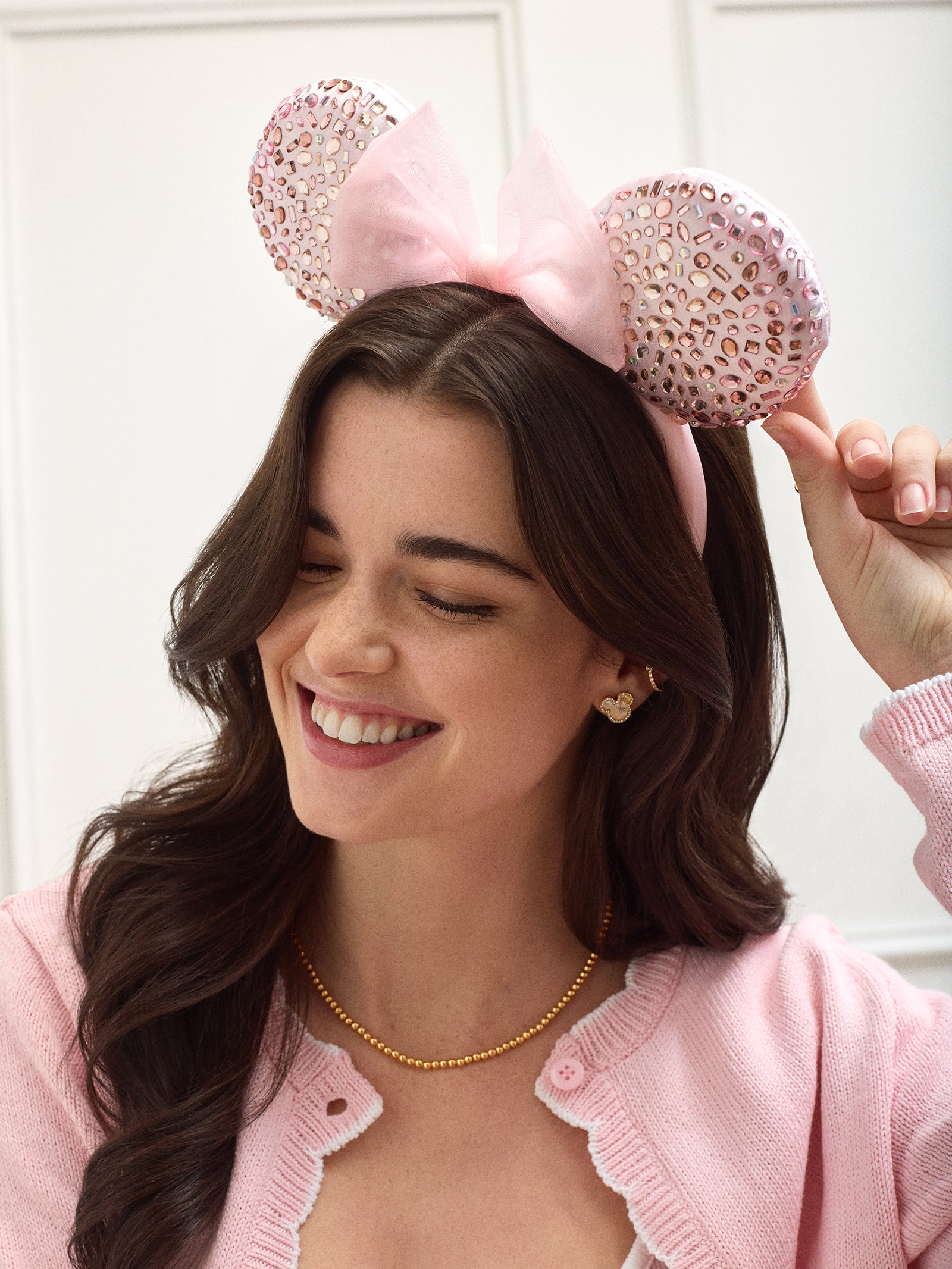 Disney Minnie Mouse Soft Pink Ears Headband - Minnie Mouse Soft Pink Ears - Image 2