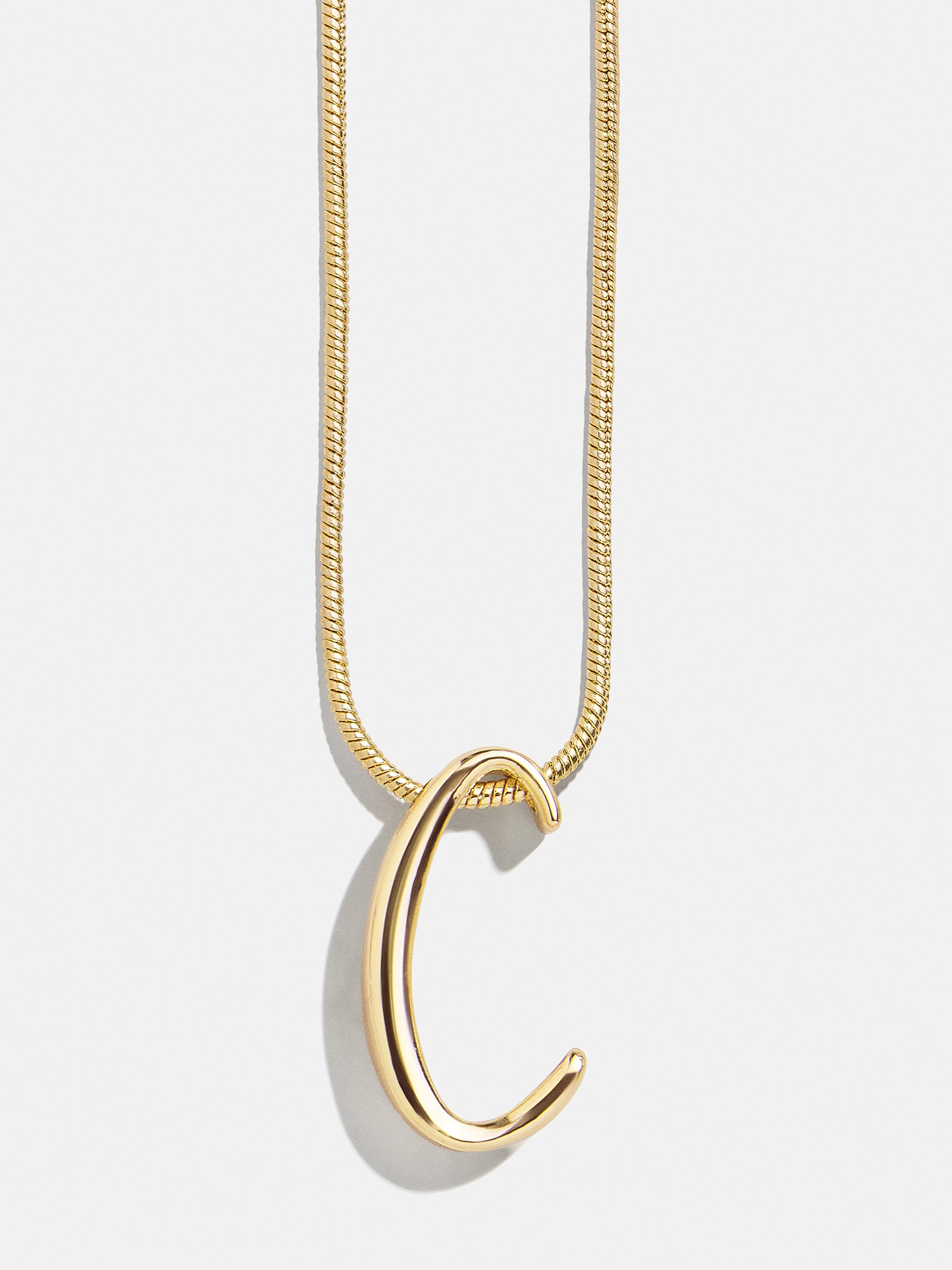 Classic Script Initial Necklace - Classic Script - Image 5