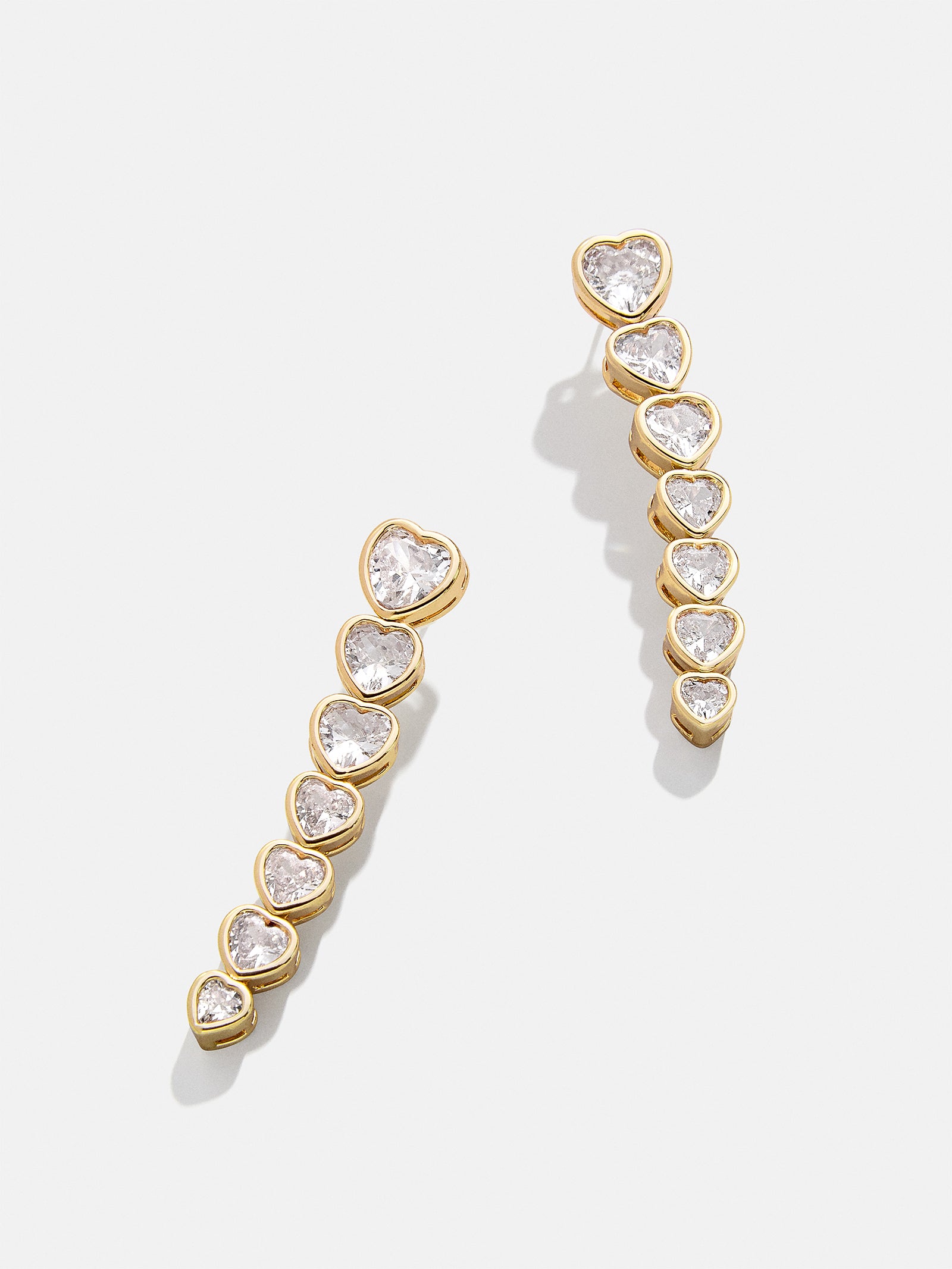 Aria Earrings - Gold/Pav??