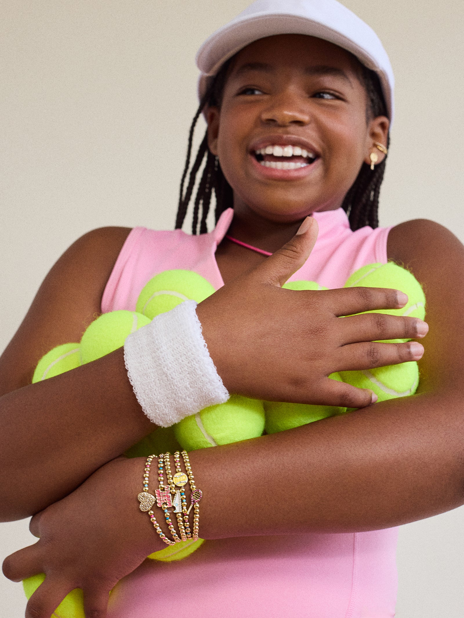 Match Point Kids' Pisa Bracelet Set - Tennis - Image 2