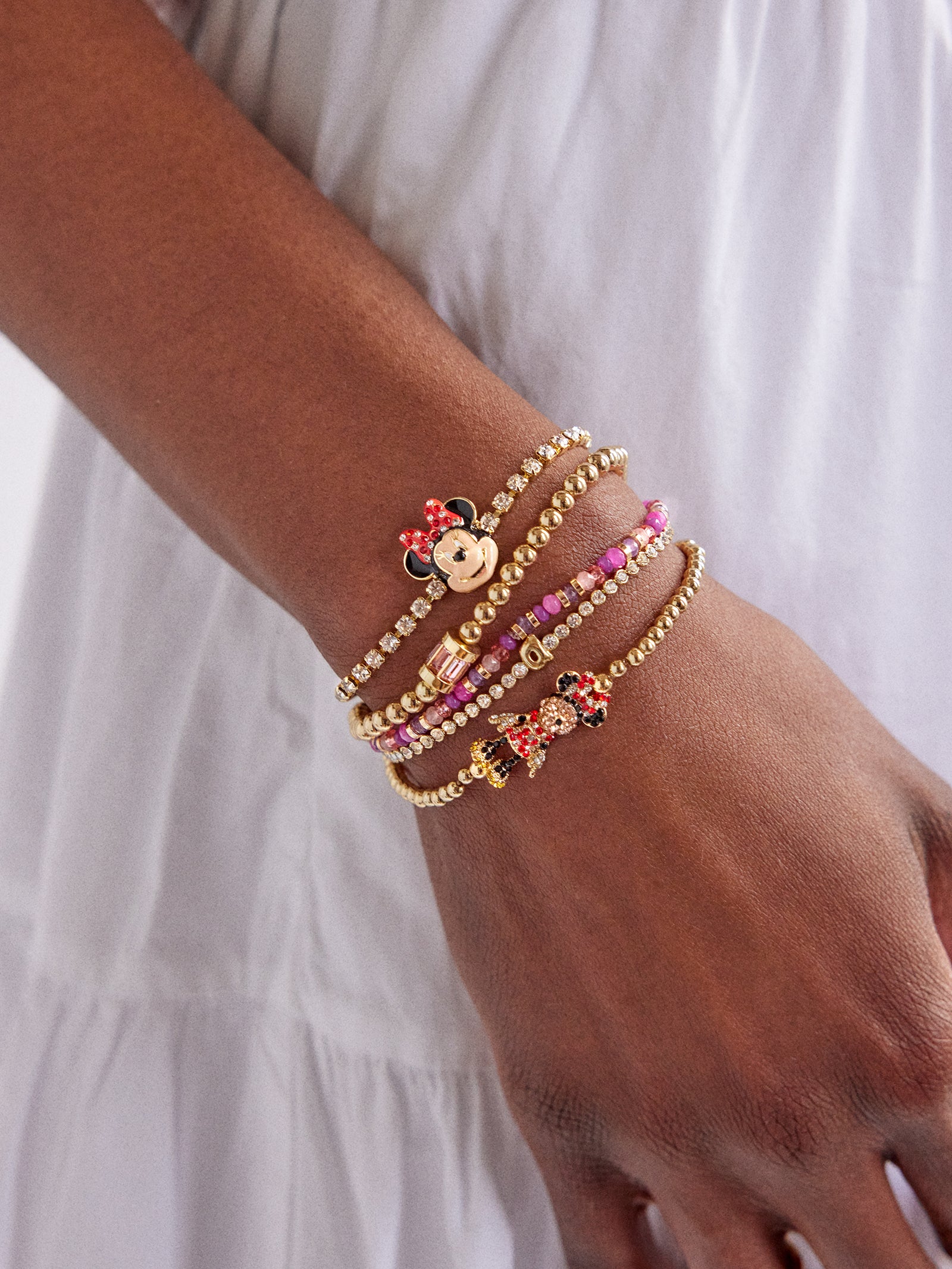 Disney Minnie Mouse Pav?? Pisa Bracelet - Minnie Mouse - Image 2