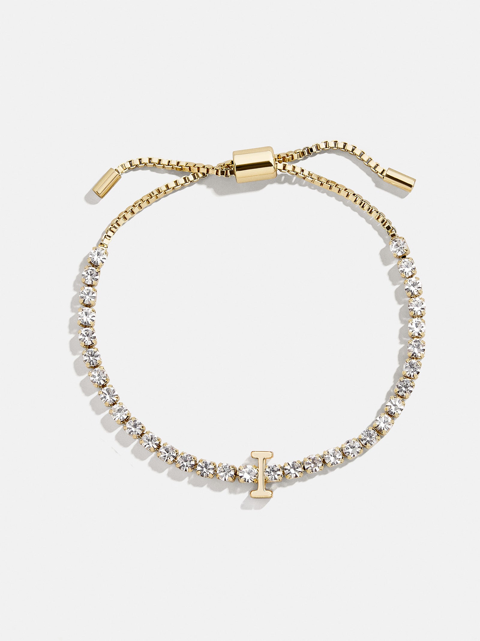 Lyanna Initial Tennis Bracelet - Gold/Pav?? - Image 12