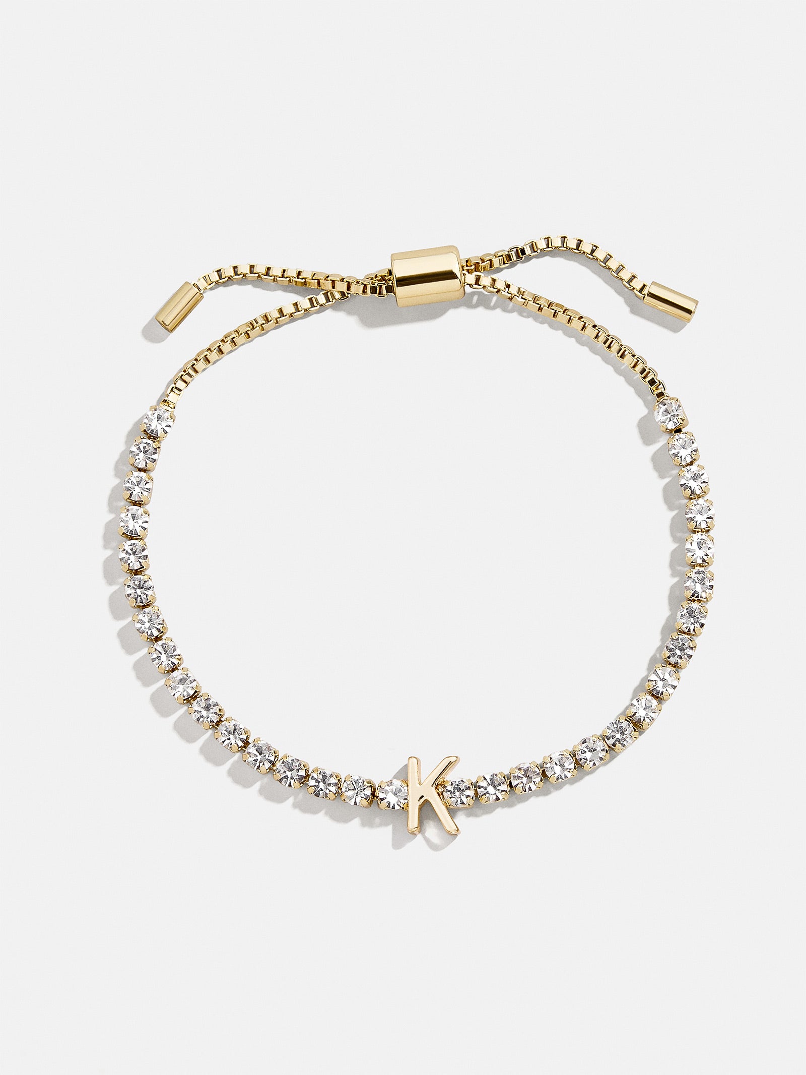 Lyanna Initial Tennis Bracelet - Gold/Pav?? - Image 14