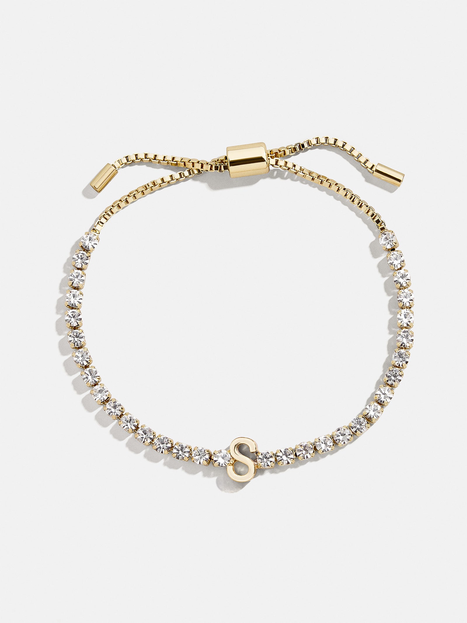Lyanna Initial Tennis Bracelet - Gold/Pav?? - Image 22