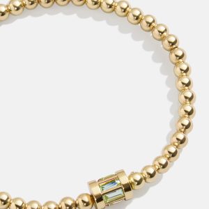 Tatum Birthstone Bracelet - Peridot