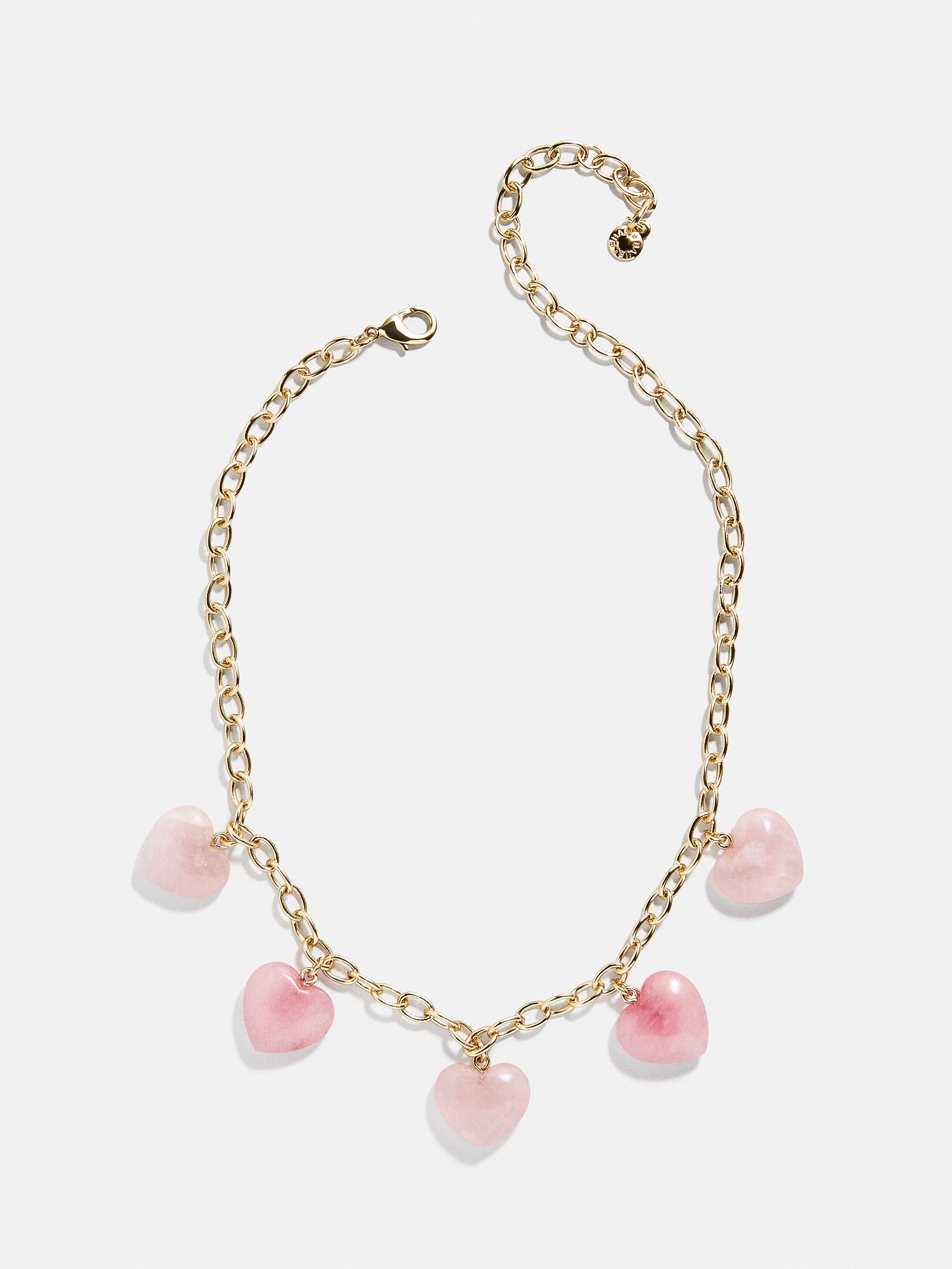 Esme Statement Necklace - Gold/Pink - Image 3