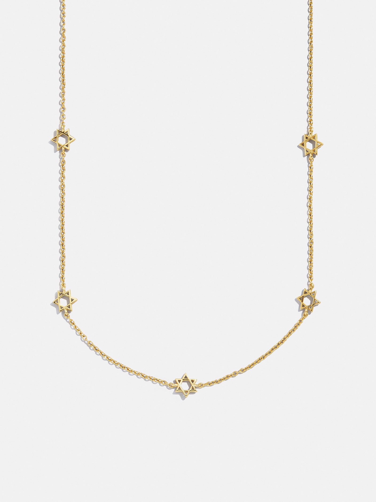 18K Gold Star of David Necklace - Star of David