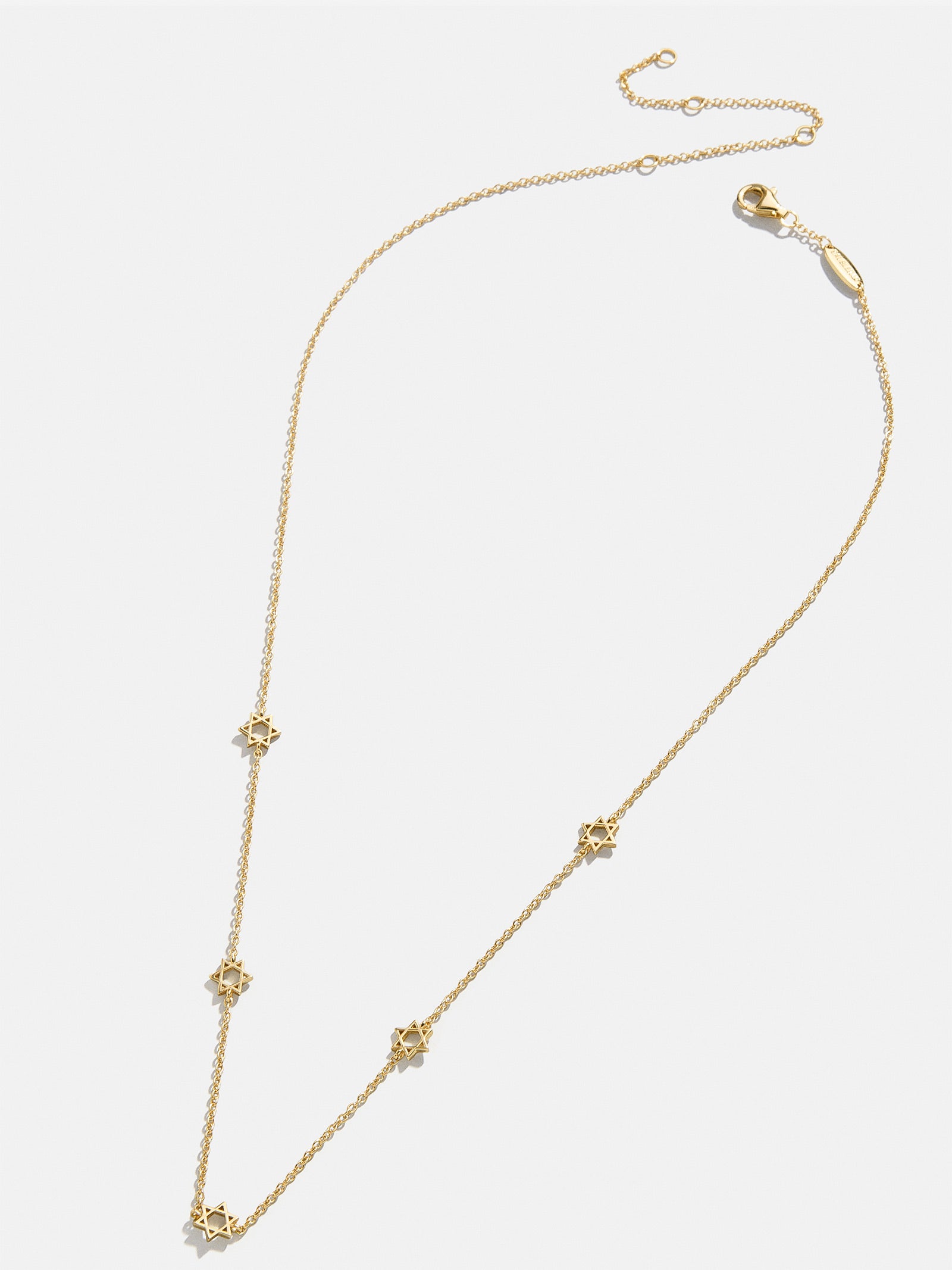 18K Gold Star of David Necklace - Star of David - Image 3