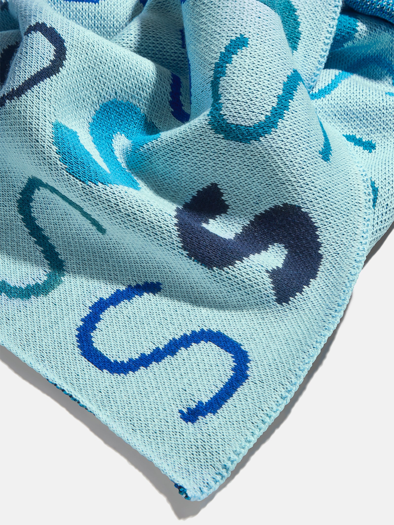 Upside Down & All Around Custom Blanket - Light Blue/Blue - Image 4