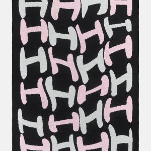 Get Wavy Custom Blanket - Pink/Black